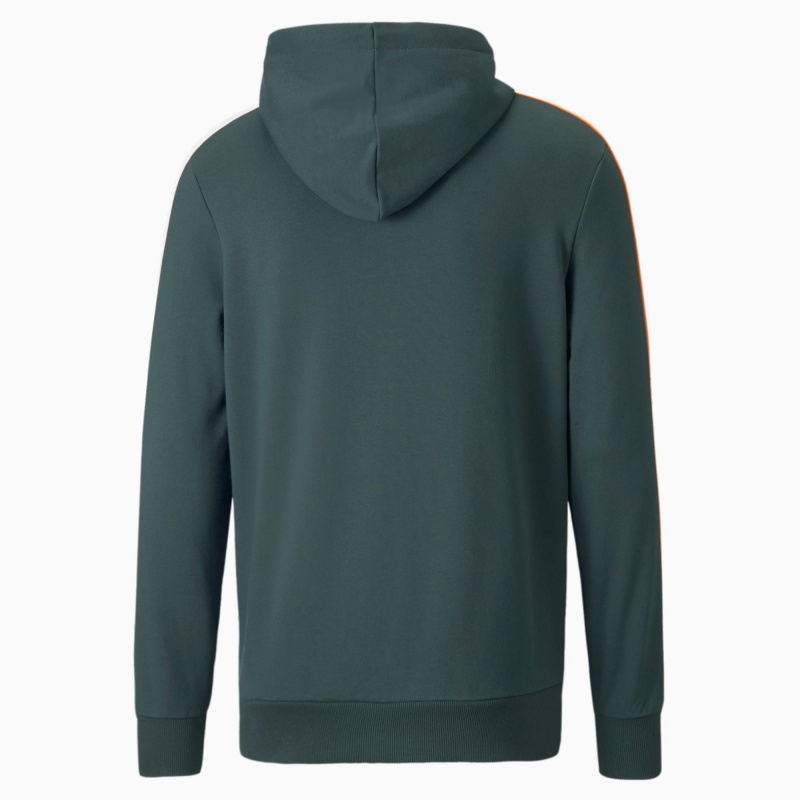 Sudadera con Capucha Puma Iconic T7 Verdes | 08561DESK