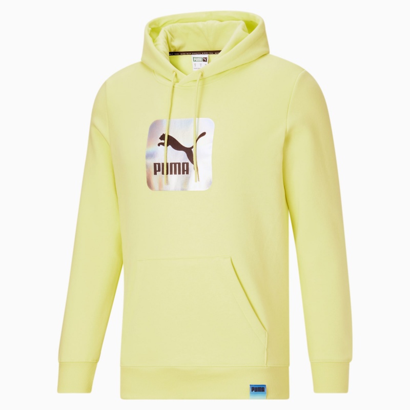 Sudadera con Capucha Puma Lightsense Amarillos | 69325PURM