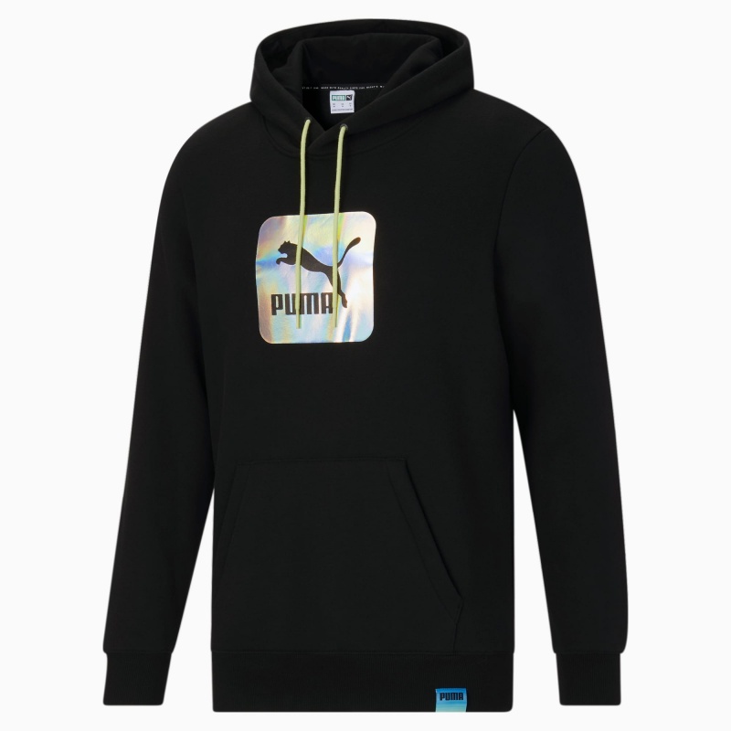 Sudadera con Capucha Puma Lightsense Negros | 84192EQUJ