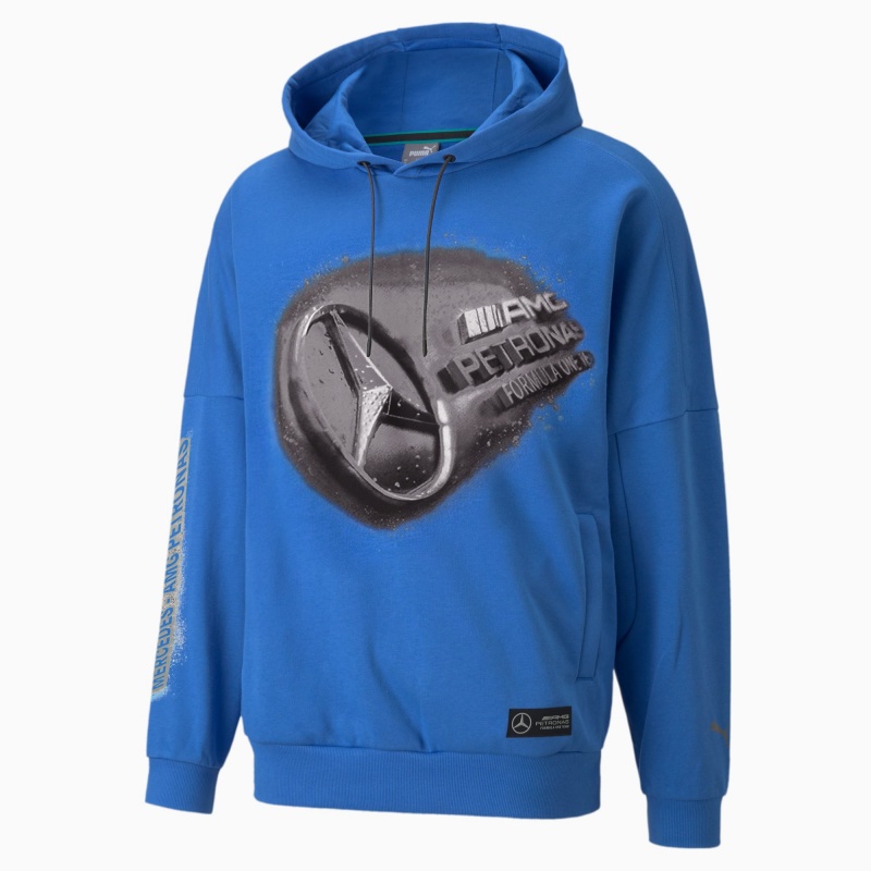 Sudadera con Capucha Puma Mercedes F1 Calle Bluemazing | 84123PIWM