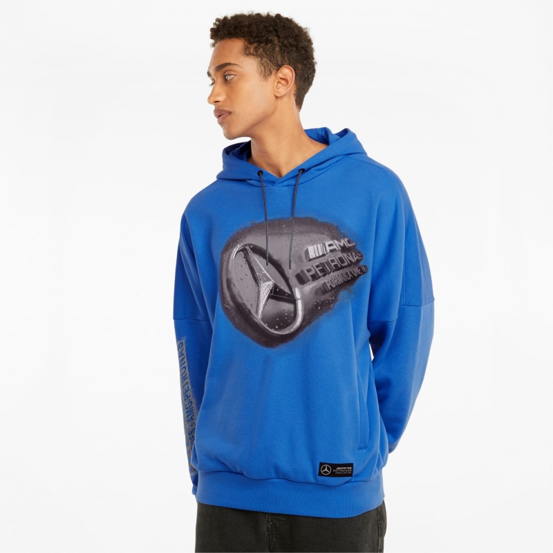 Sudadera con Capucha Puma Mercedes F1 Calle Bluemazing | 84123PIWM
