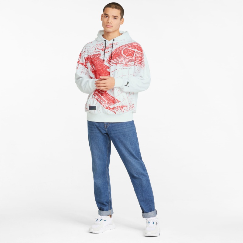 Sudadera con Capucha Puma Mercedes F1 Statement Blancos | 84961OFUG
