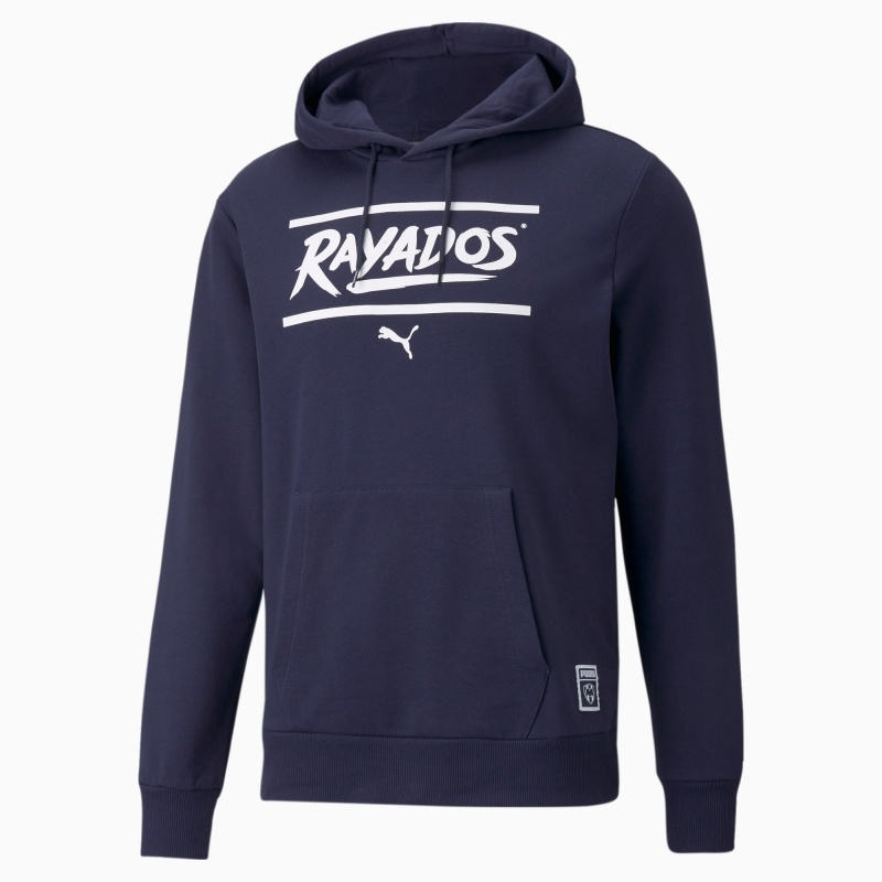 Sudadera con Capucha Puma Monterrey FtblCore Soccer Blancos | 24607MKRY