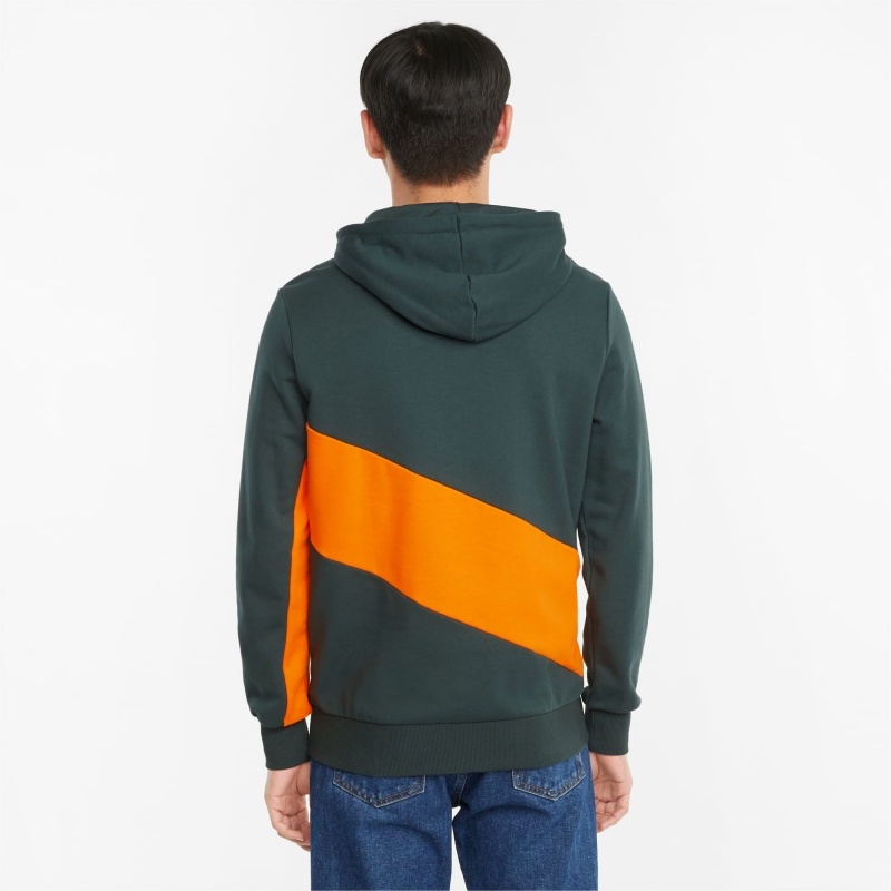Sudadera con Capucha Puma PUMA International Verdes | 28169YQET