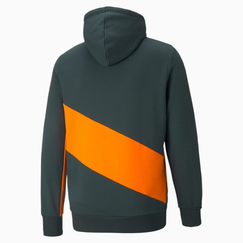 Sudadera con Capucha Puma PUMA International Verdes | 28169YQET