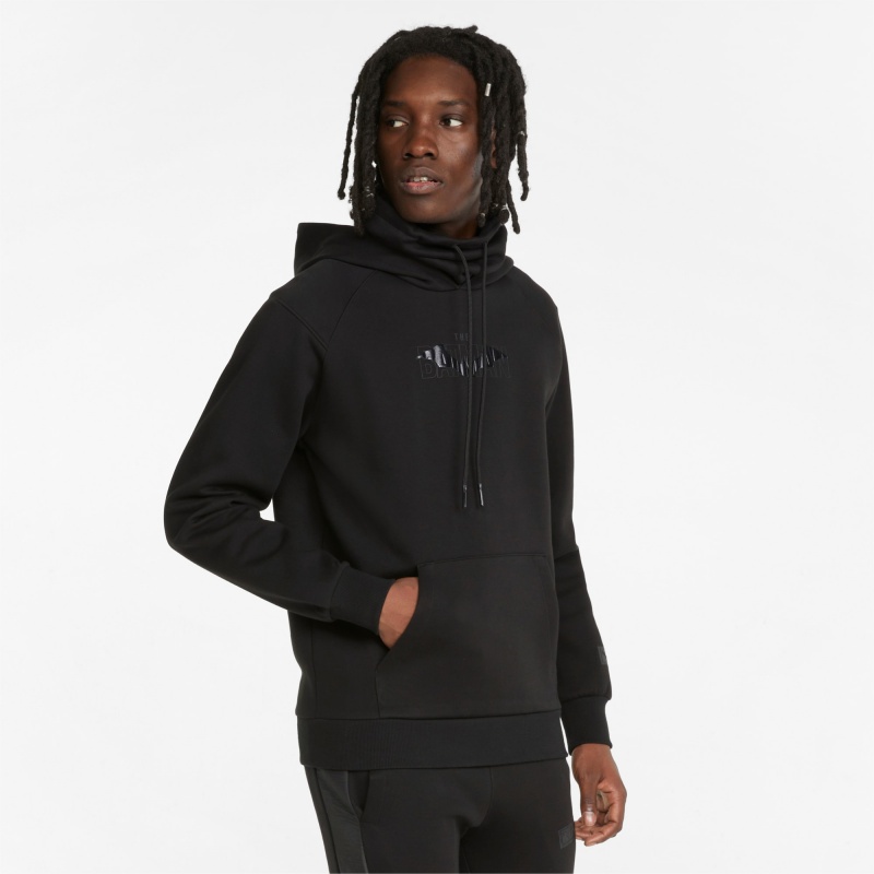 Sudadera con Capucha Puma PUMA x BATMAN Negros | 36547IZNB