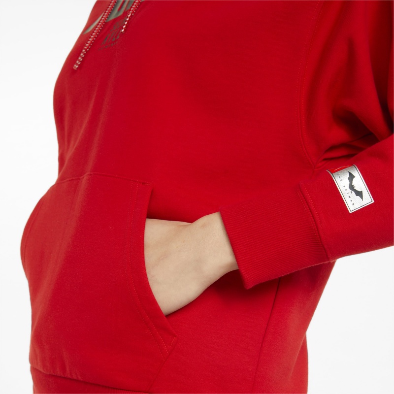 Sudadera con Capucha Puma PUMA x BATMAN Barbados Cherry | 15478HZWM