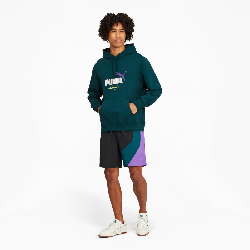 Sudadera con Capucha Puma PUMA x BUTTER GOODS Azules | 49581UZPI