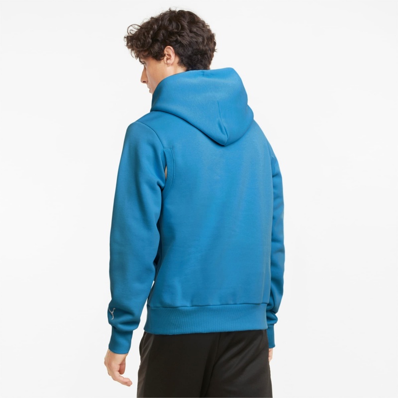Sudadera con Capucha Puma PUMA x CLOUD9 Estampados Esports Bleu Azur | 18290IDPV