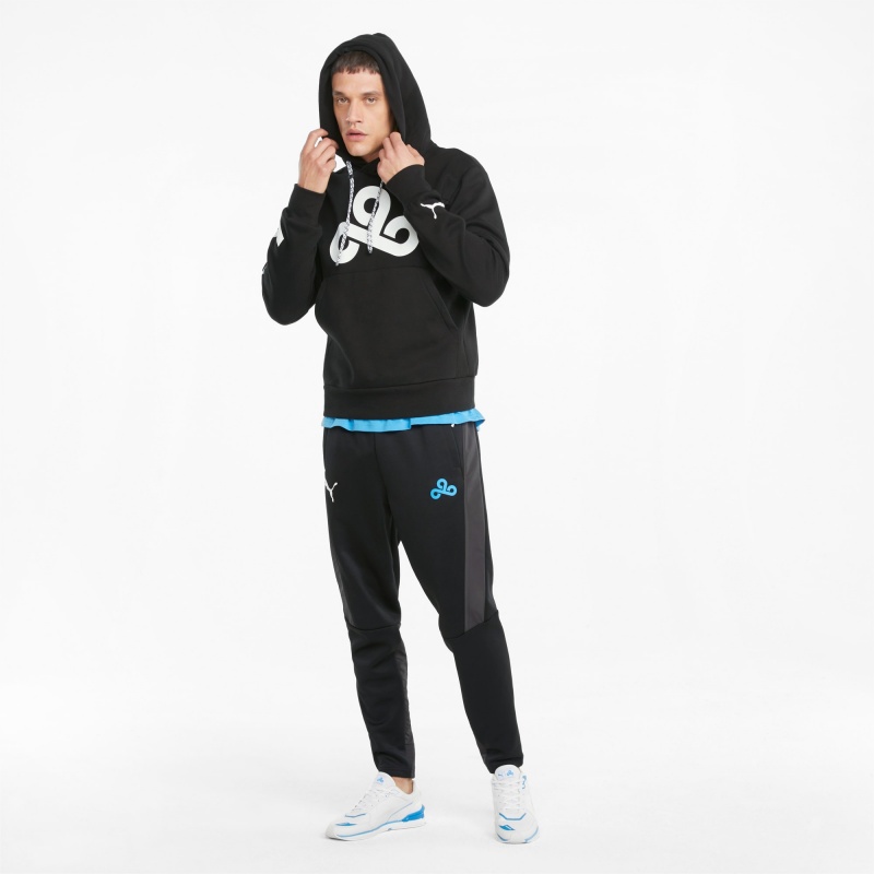 Sudadera con Capucha Puma PUMA x CLOUD9 Estampados Esports Negros | 01269GNXF