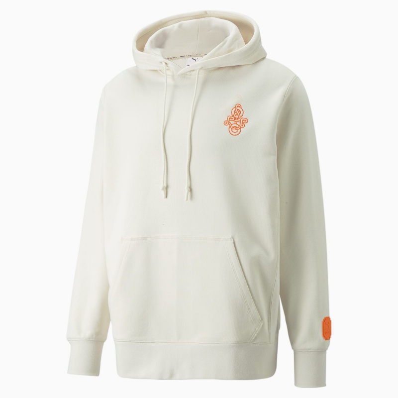 Sudadera con Capucha Puma PUMA x PRONOUNCE Blancos | 65973MCGX