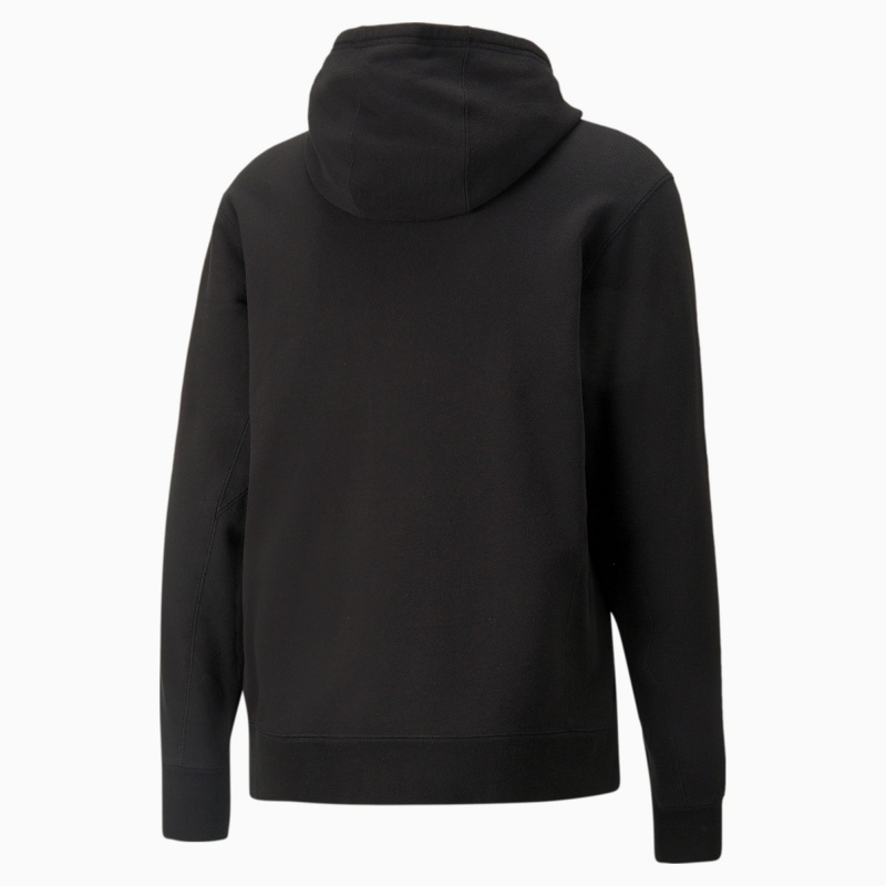 Sudadera con Capucha Puma PUMA x PUMA Full-Zip Negros | 61423UJRB