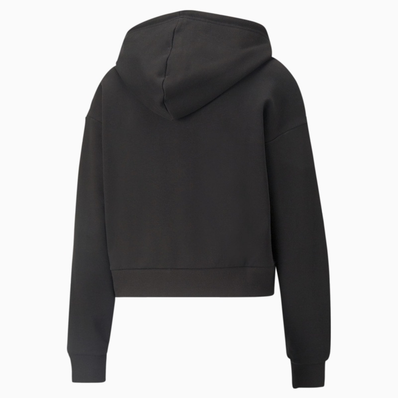 Sudadera con Capucha Puma PUMA x SANTA CRUZ Cropped Negros | 68354IDBH
