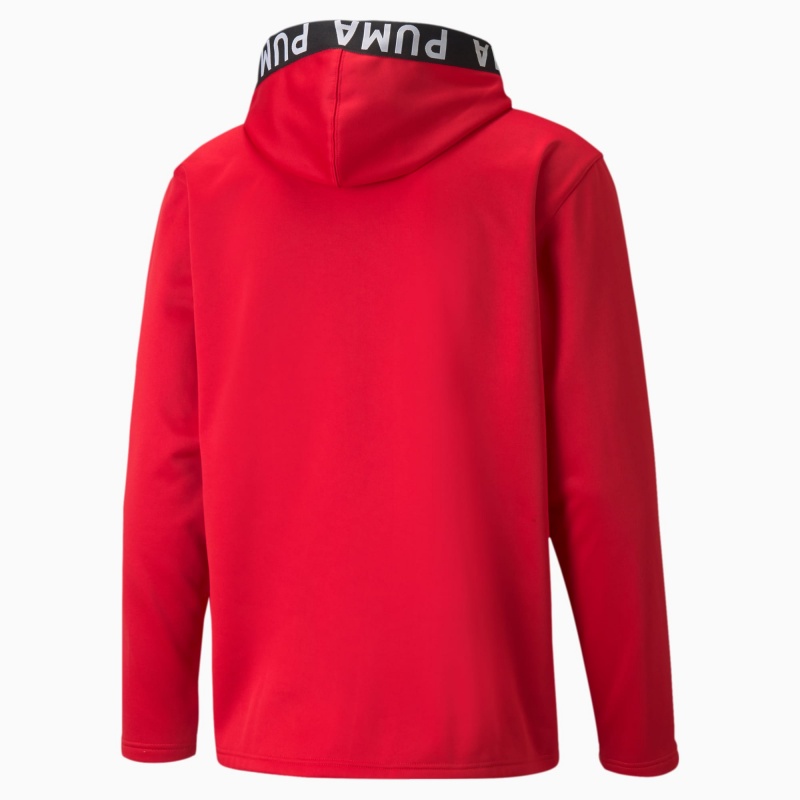 Sudadera con Capucha Puma PWRFLEECE Entrenamiento Rojos | 63492GPJI