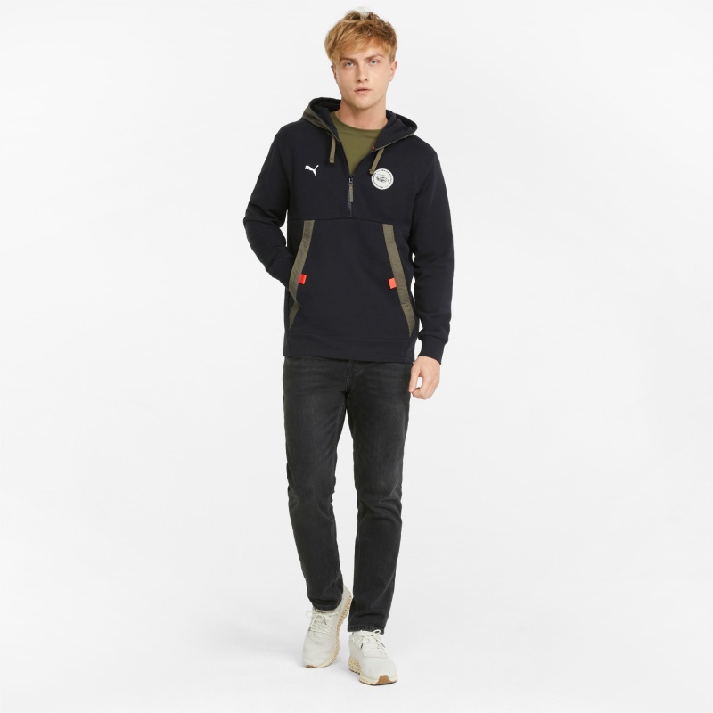Sudadera con Capucha Puma Porsche Legacy Statement Negros | 83629XZCN