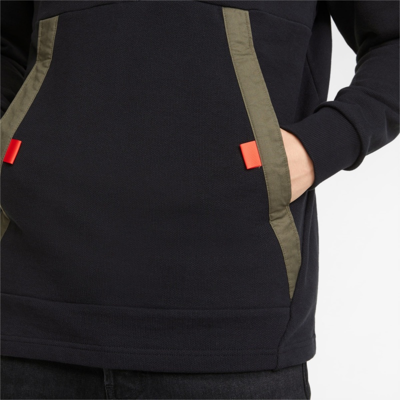 Sudadera con Capucha Puma Porsche Legacy Statement Negros | 83629XZCN