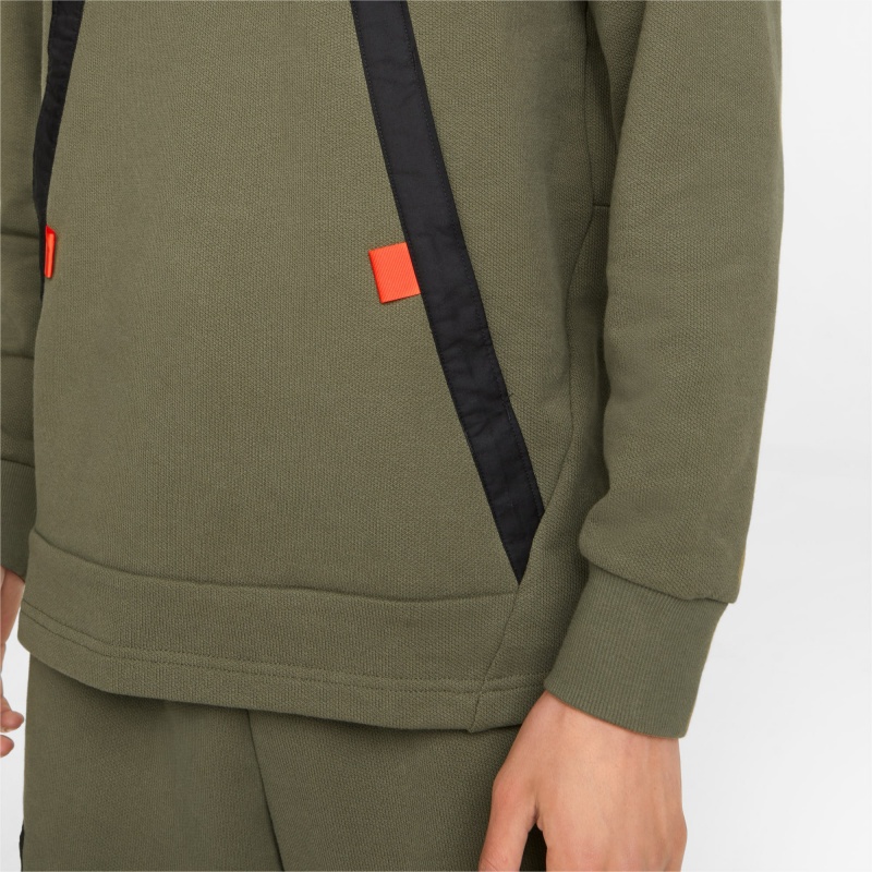 Sudadera con Capucha Puma Porsche Legacy Statement Verdes Oscuro | 97120ILXN