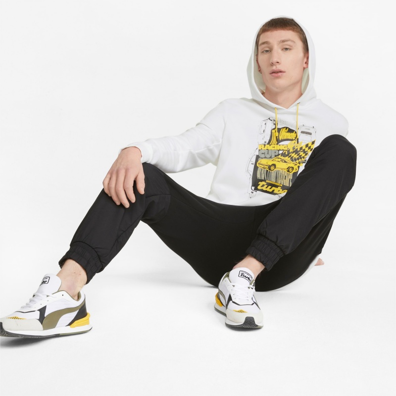 Sudadera con Capucha Puma Porsche Legacy Estampados Blancos | 54076UENY