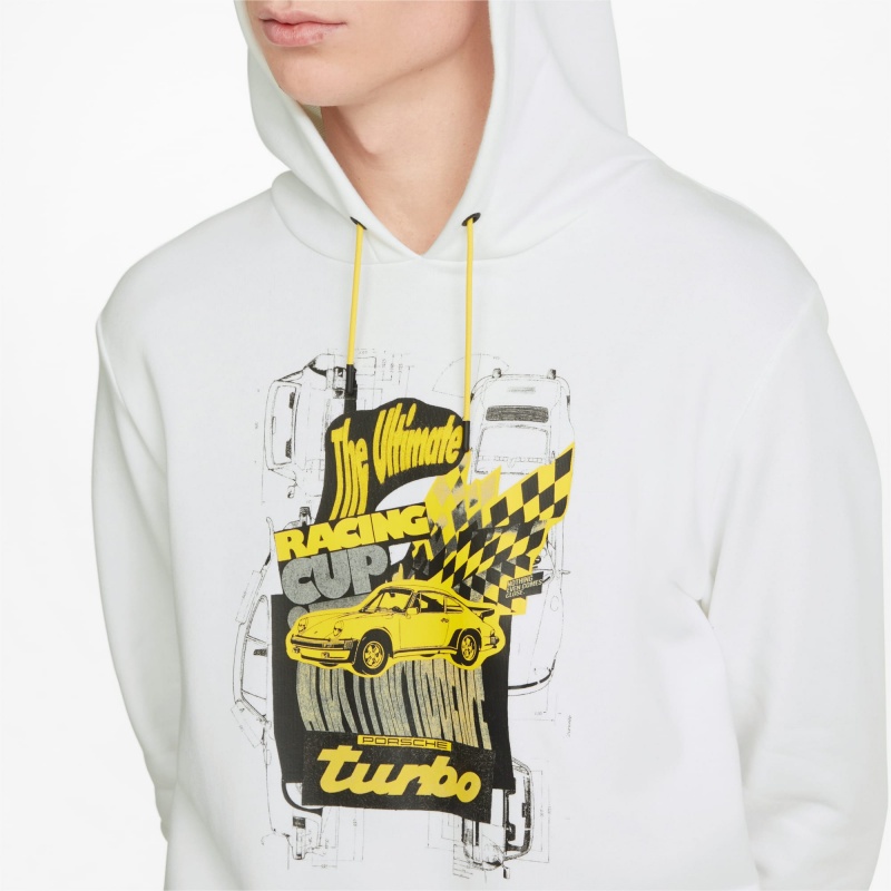Sudadera con Capucha Puma Porsche Legacy Estampados Blancos | 54076UENY