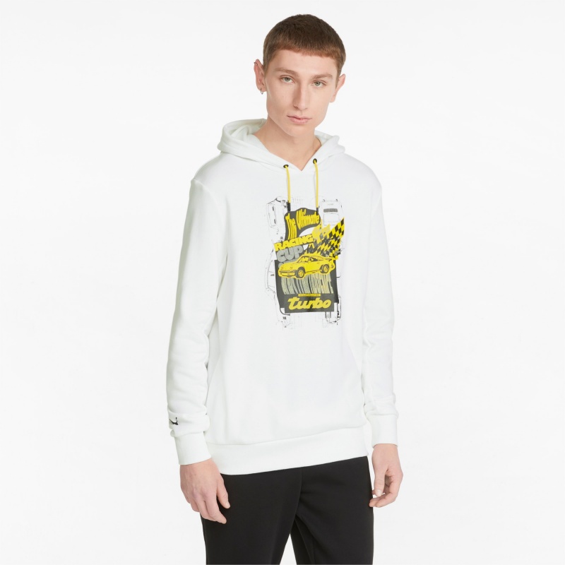 Sudadera con Capucha Puma Porsche Legacy Estampados Blancos | 54076UENY