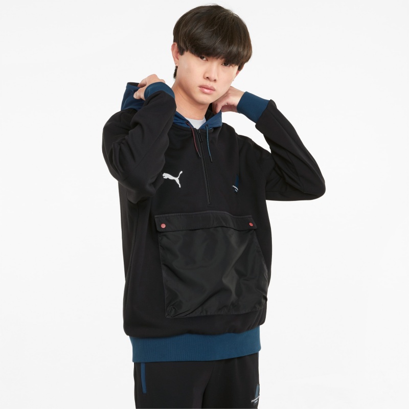 Sudadera con Capucha Puma Porsche Legacy Statement Negros | 67580VXNJ