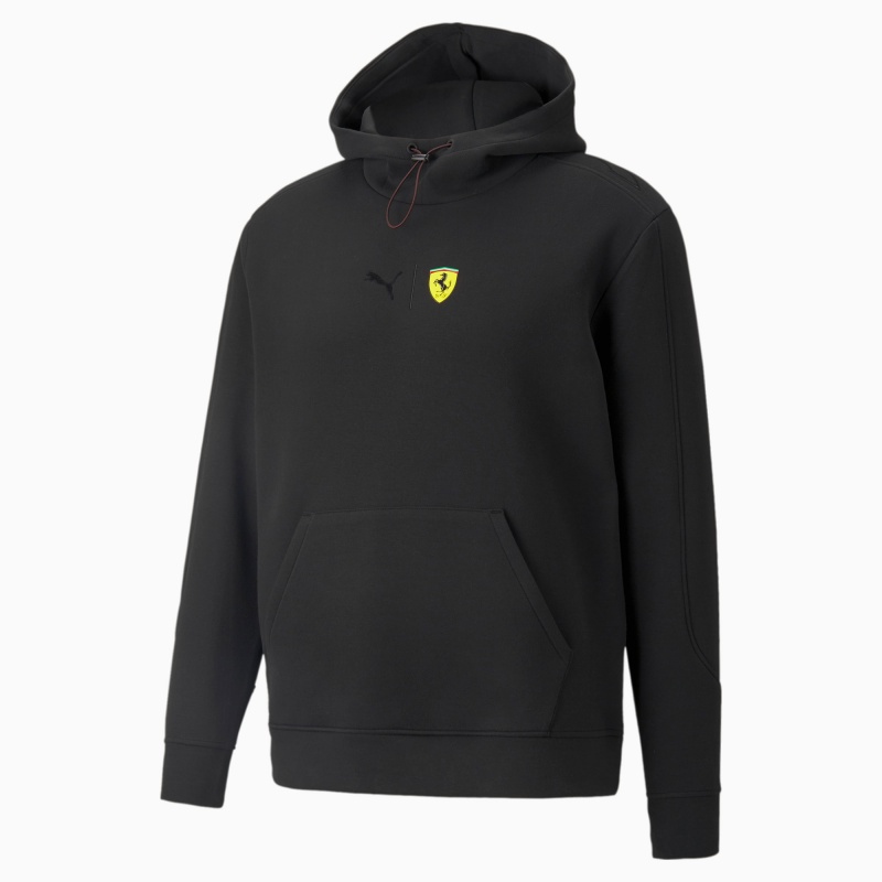 Sudadera con Capucha Puma Scuderia Ferrari Race Negros | 79845BGRJ