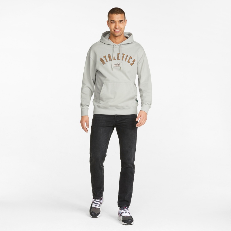 Sudadera con Capucha Puma The NeverWorn Gray Violet | 42897GJPY