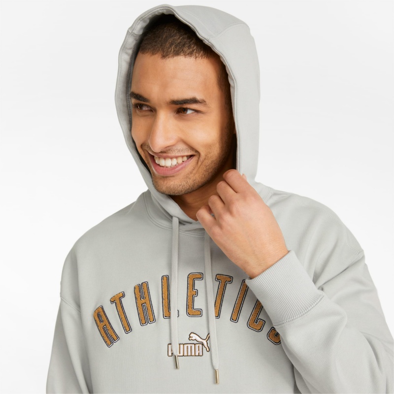 Sudadera con Capucha Puma The NeverWorn Gray Violet | 42897GJPY