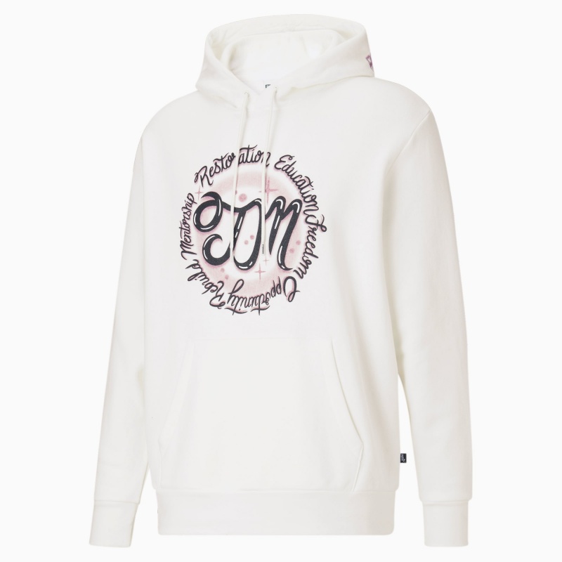 Sudadera con Capucha Puma Trayvon Martin Blancos | 85624UYGC