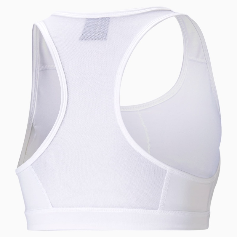 Sujetador Deportivo Puma Mid Impact 4Keeps Entrenamiento Blancos | 14850YHMP