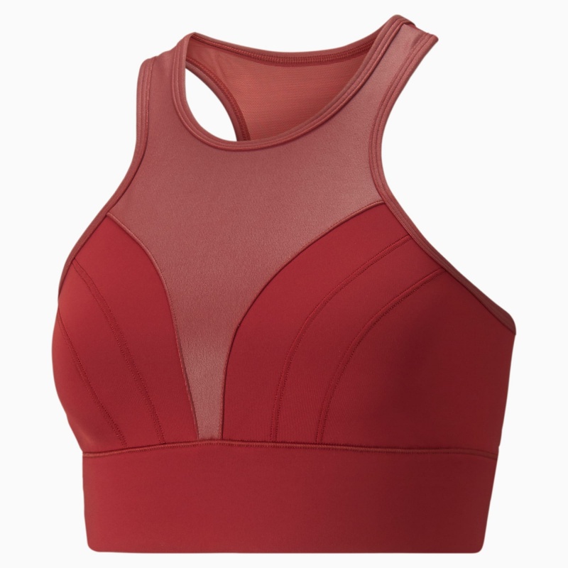 Sujetador Deportivo Puma Moto Entrenamiento Rojos | 05671CYXL