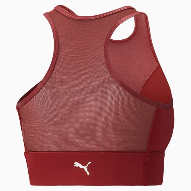 Sujetador Deportivo Puma Moto Entrenamiento Rojos | 05671CYXL