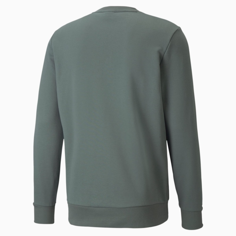 Suéter Puma Classics Logo Crew Neck Verdes | 51689MVJB