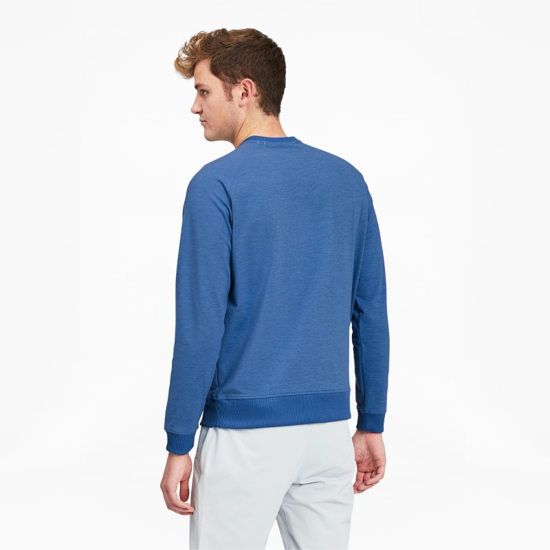 Suéter Puma EGW CLOUDSPUN PM Golf Crewneck Azules | 89347ZLDG