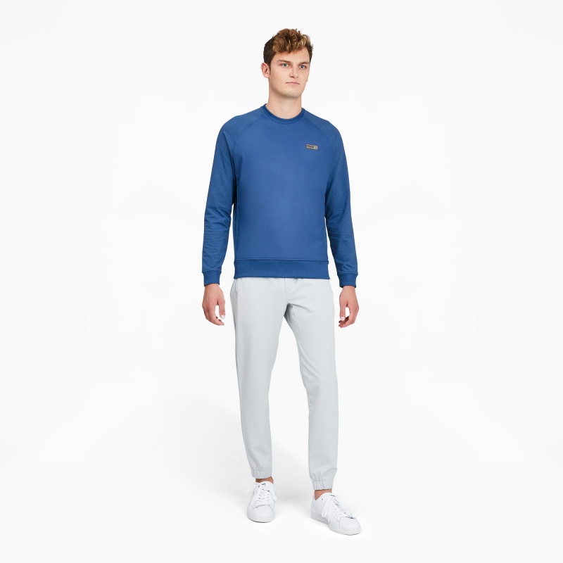 Suéter Puma EGW CLOUDSPUN PM Golf Crewneck Azules | 89347ZLDG