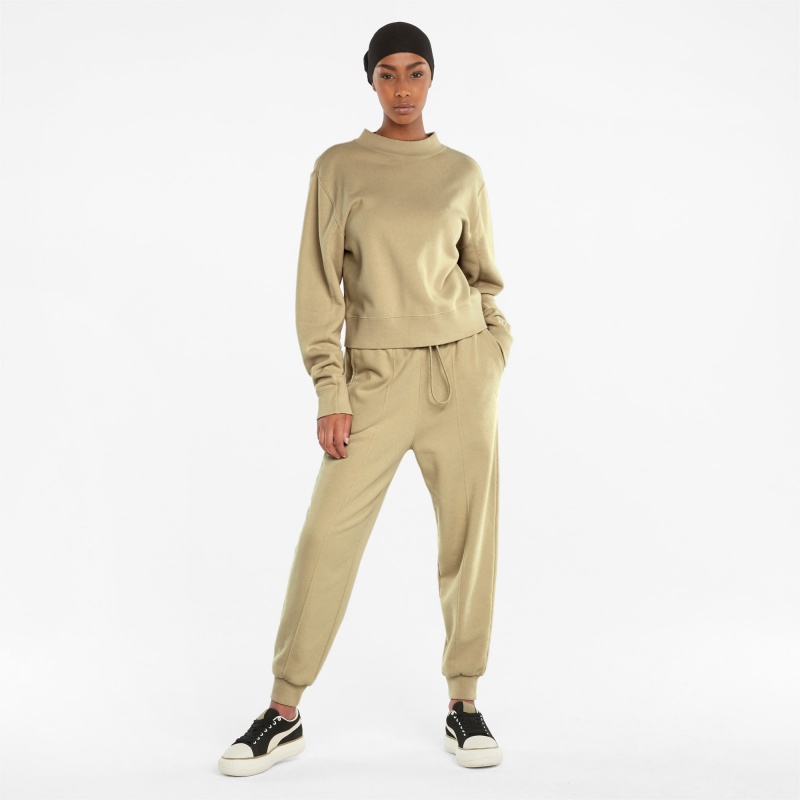 Suéter Puma Infuse Crew Neck Pebble | 45031QVJR