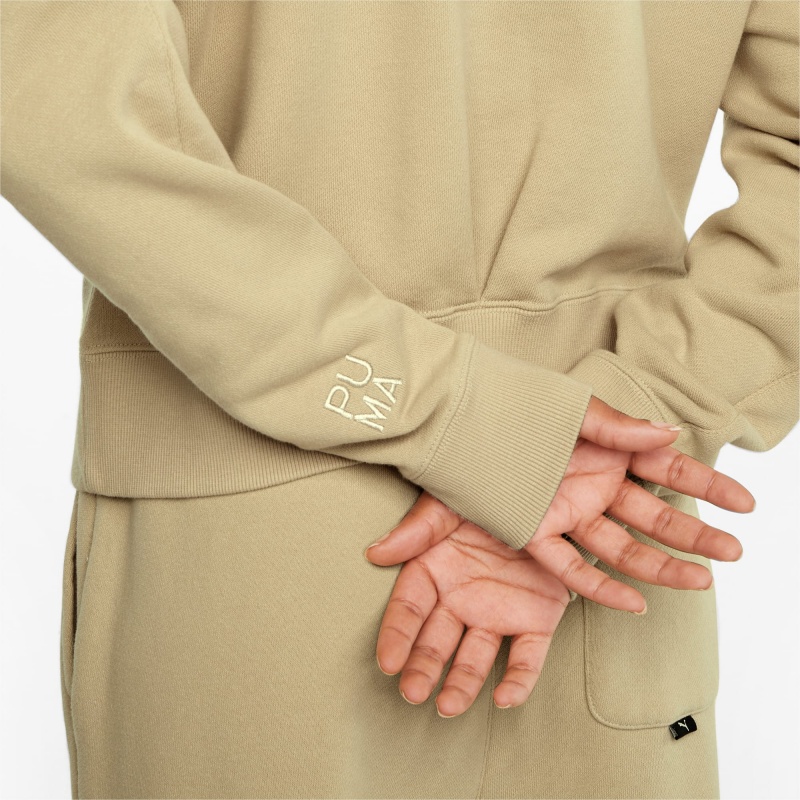 Suéter Puma Infuse Crew Neck Pebble | 45031QVJR