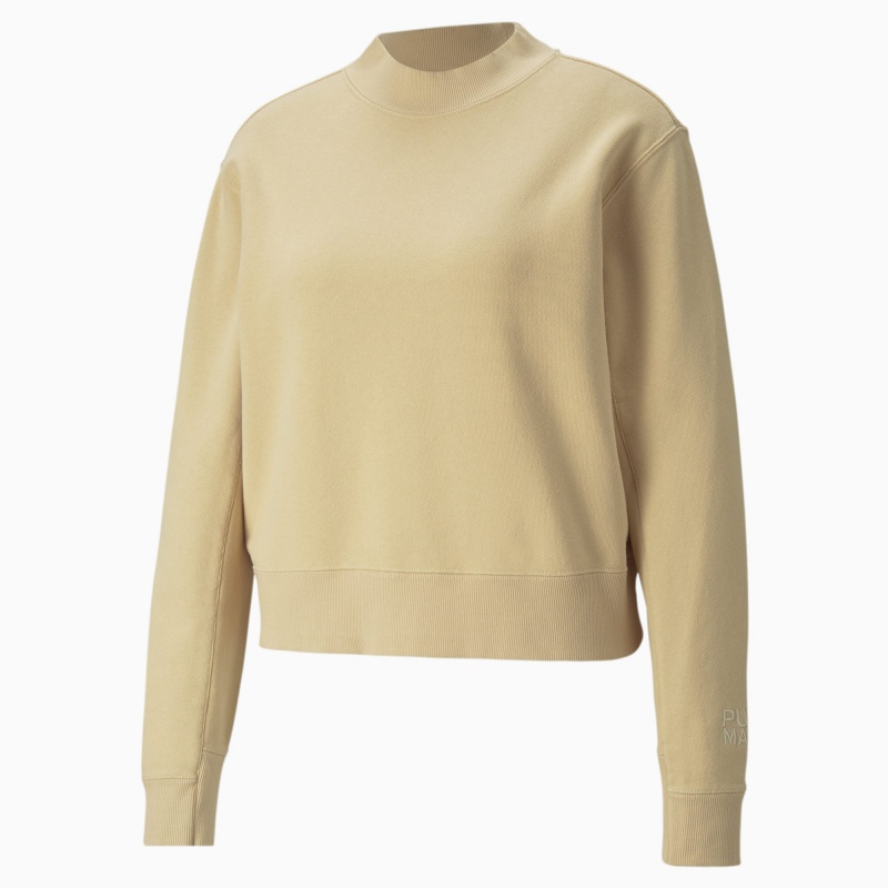 Suéter Puma Infuse Crew Neck Pebble | 45031QVJR