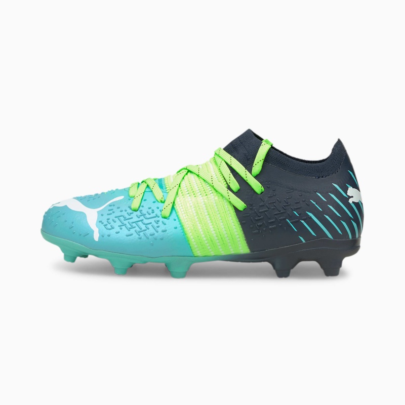 Tacos de Futbol Puma Future Z 3.2 Fg/Ag Jr Verdes | 12670SDKC