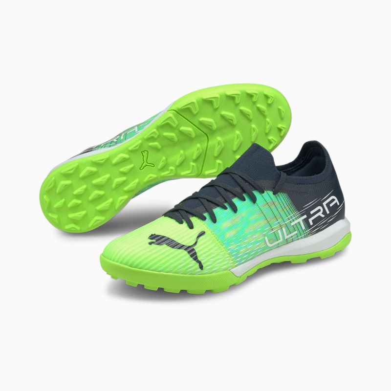 Tacos de Futbol Puma ULTRA 3.3 TT Verdes | 26084NDBV