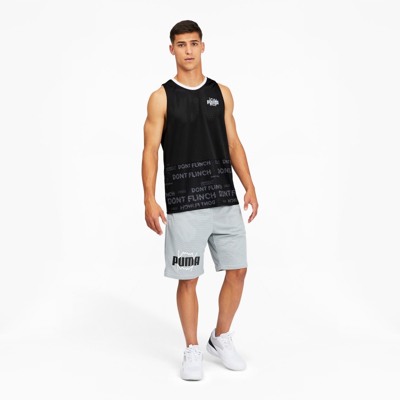 Tank Puma Don't Sweat It Basketball Negros | 41753EOLU