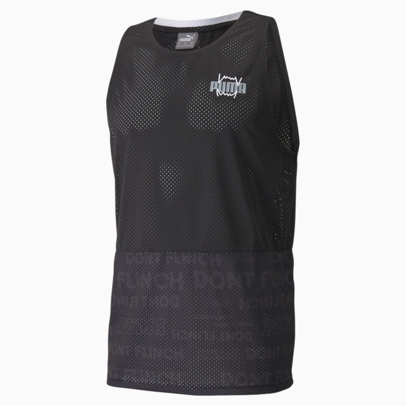 Tank Puma Don't Sweat It Basketball Negros | 41753EOLU