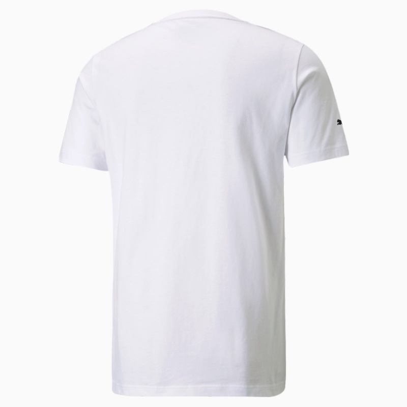 Tee 2 Puma Scuderia Ferrari Race Estampados Blancos | 84531SJMY