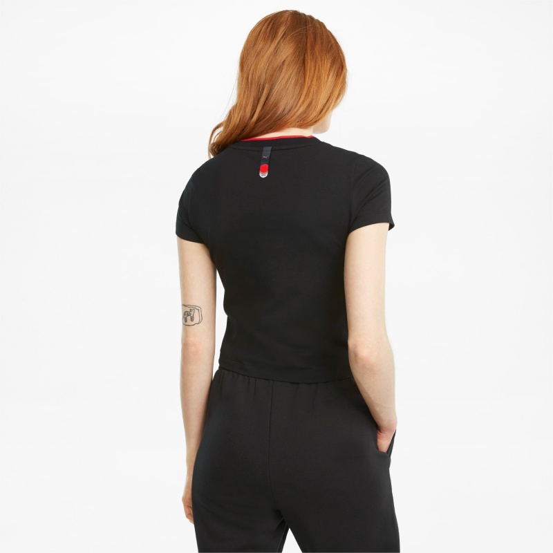 Tee Puma AS Fitted Negros | 92017PTNW