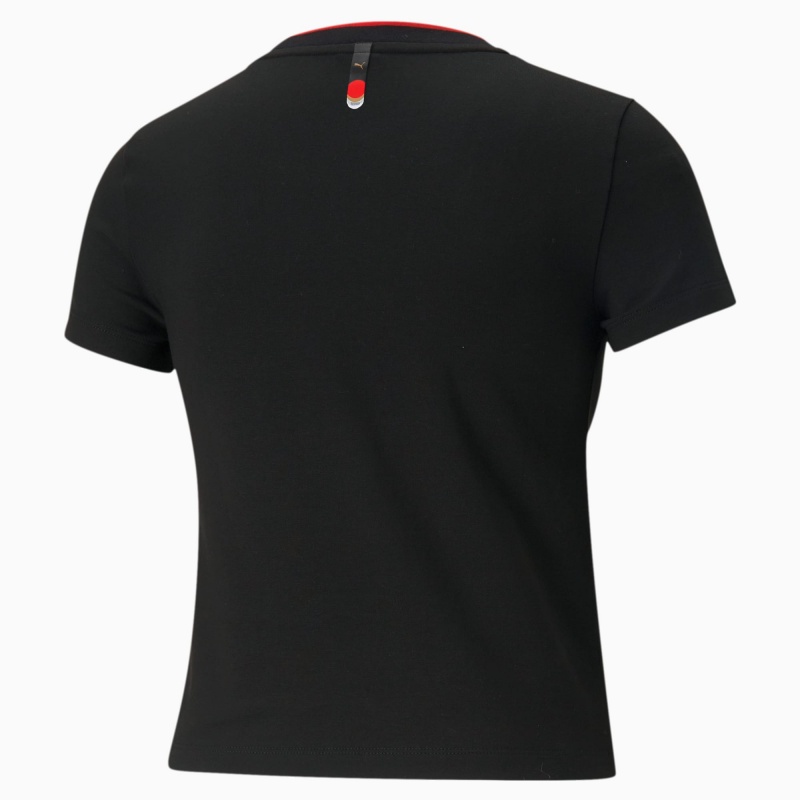 Tee Puma AS Fitted Negros | 92017PTNW
