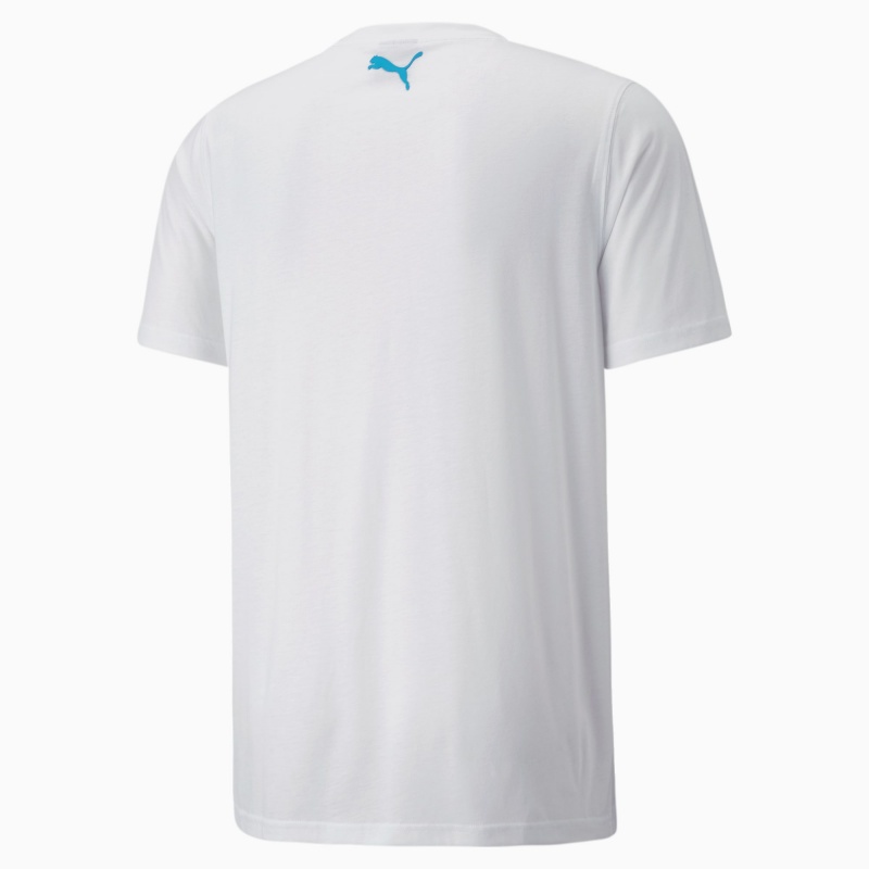 Tee Puma All Tournament Basketball Blancos Azules | 74510BLKF