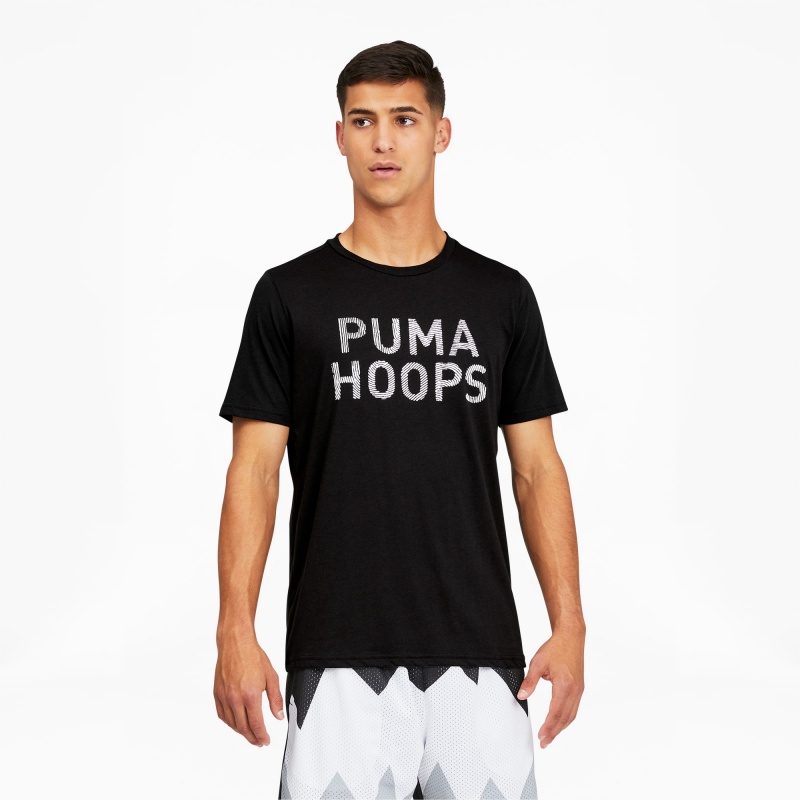 Tee Puma All Tournament Basketball Negros | 12694BKIC