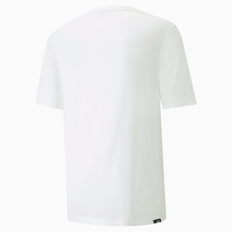 Tee Puma BTL Estampados Blancos | 52831XVUY