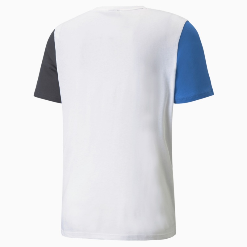 Tee Puma CLSX Blancos | 65849JQVH