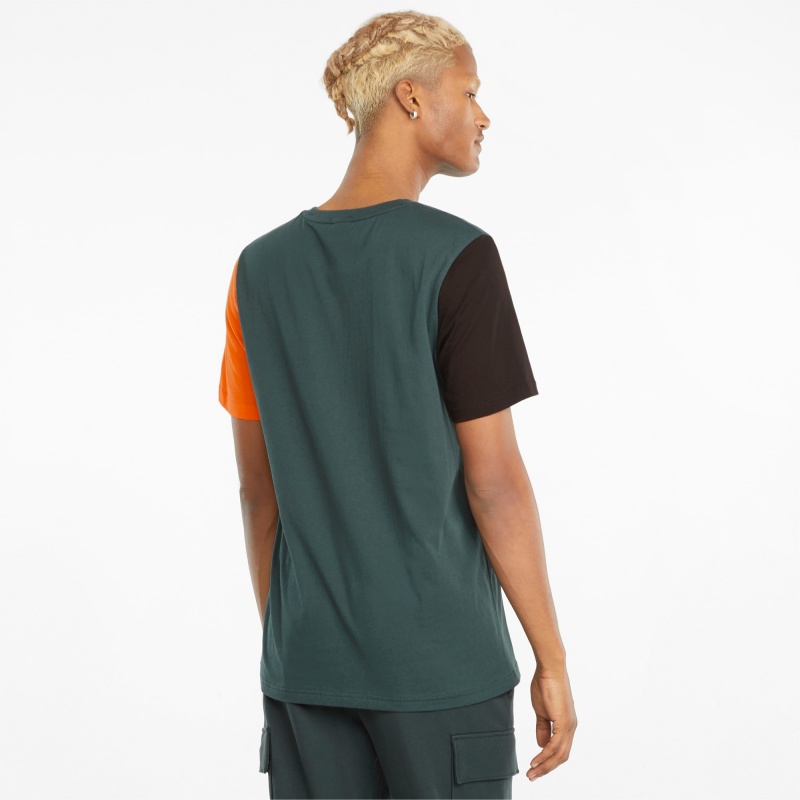 Tee Puma CLSX Verdes | 45392IVRB